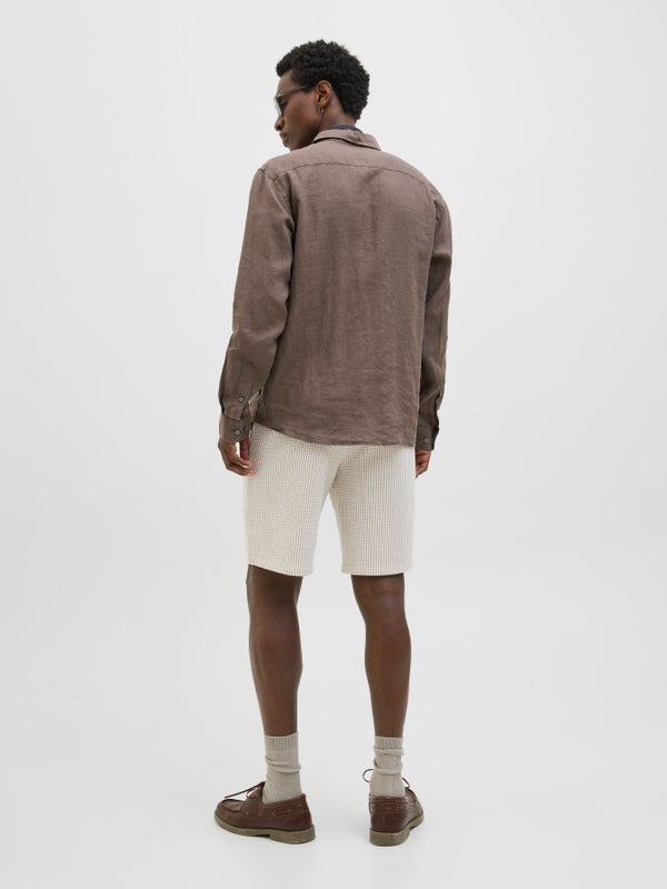 Premium By Jack & Jones Relaxed Fit Shorts Beige / Plaza Taupe