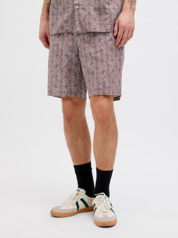 Premium By Jack & Jones Relaxed Fit Shorts Bottom:Brown / Deep Taupe