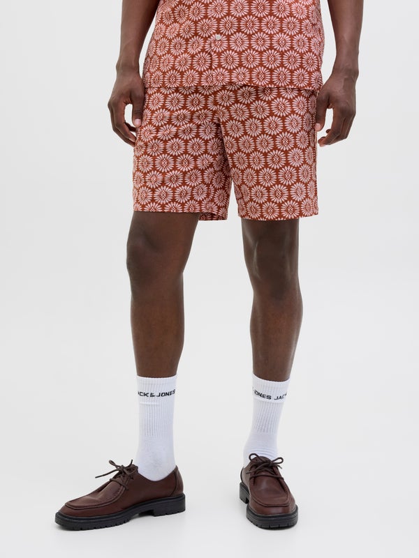 premium by jack & jones Relaxed Fit Shorts Bottom:Red / Arabian Spice