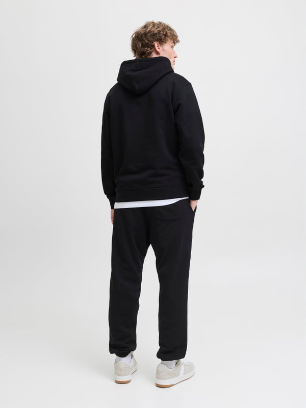 Premium By Jack & Jones Relaxed Fit Sweatpants Bottom:Black / Black