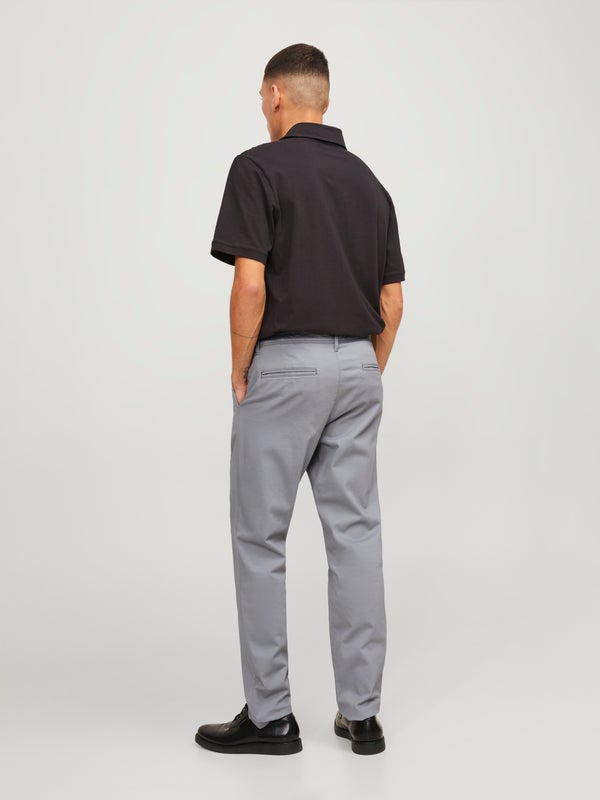 Premium By Jack & Jones Slim Fit Chino Pants Basic:Grey / Ultimate Grey
