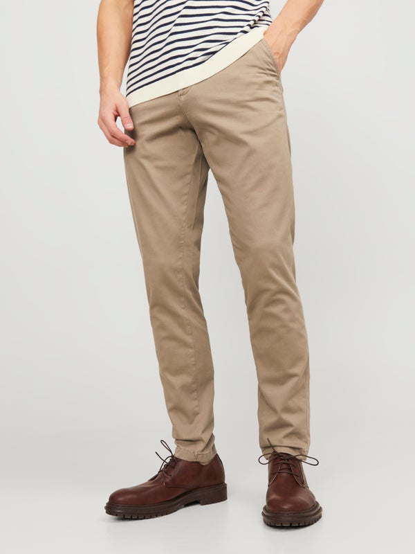 Premium By Jack & Jones Slim Fit Chino Pants Beige / Beige