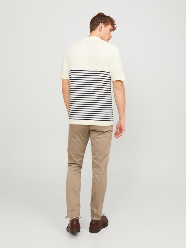 Premium By Jack & Jones Slim Fit Chino Pants Beige / Beige