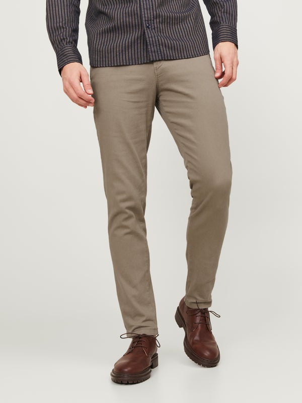 Premium By Jack & Jones Slim Fit Chino Pants Beige / Beige