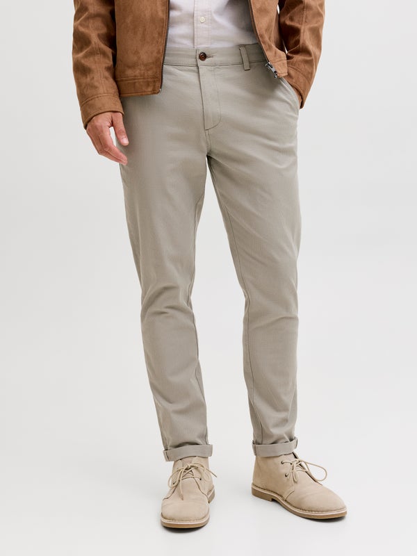 premium by jack & jones Slim Fit Chino pants Beige / Vetiver
