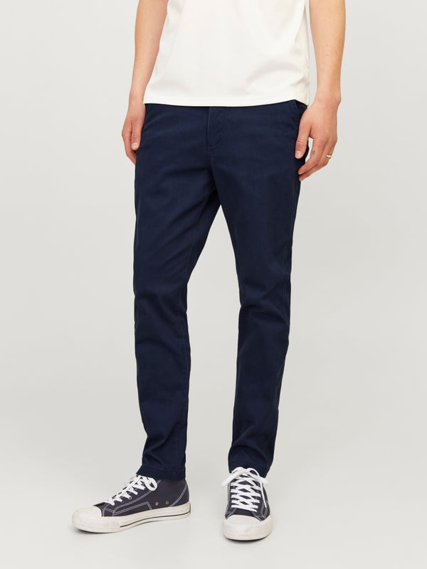Premium By Jack & Jones Slim Fit Chino Pants Blue / Navy Blazer