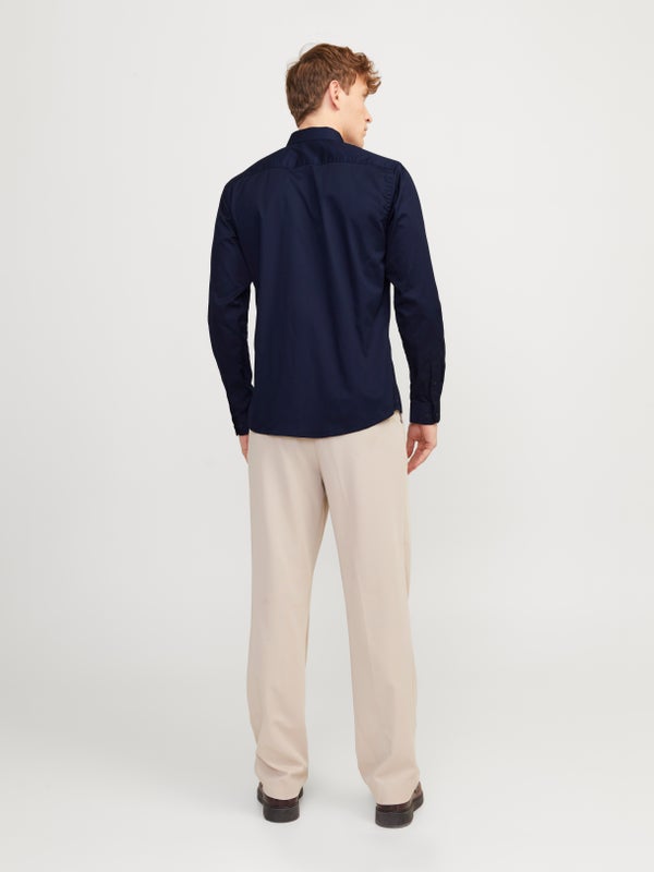 Premium By Jack & Jones Slim Fit Dress Shirt Blue / Navy Blazer