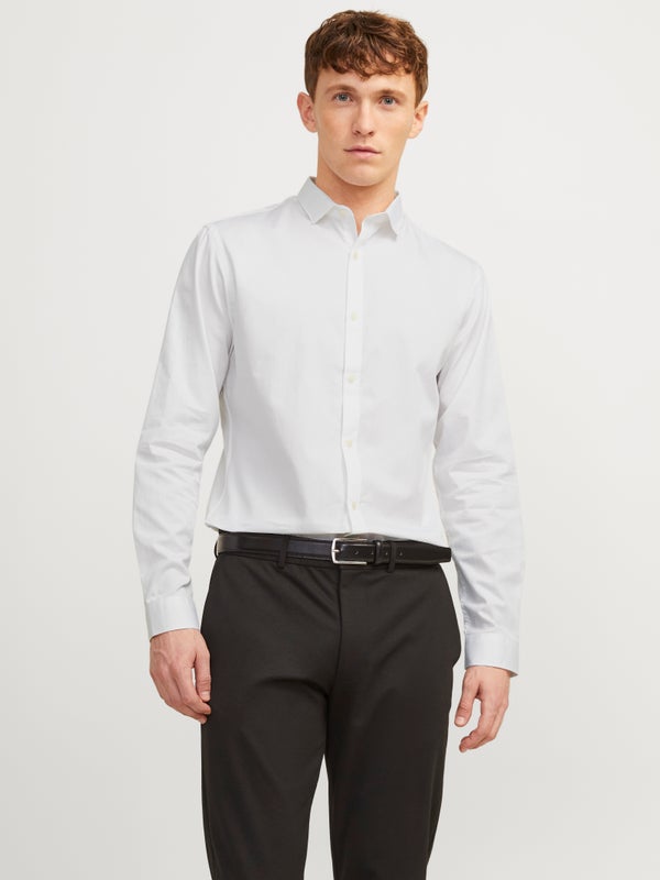 premium by jack & jones Slim Fit Dress shirt White / White