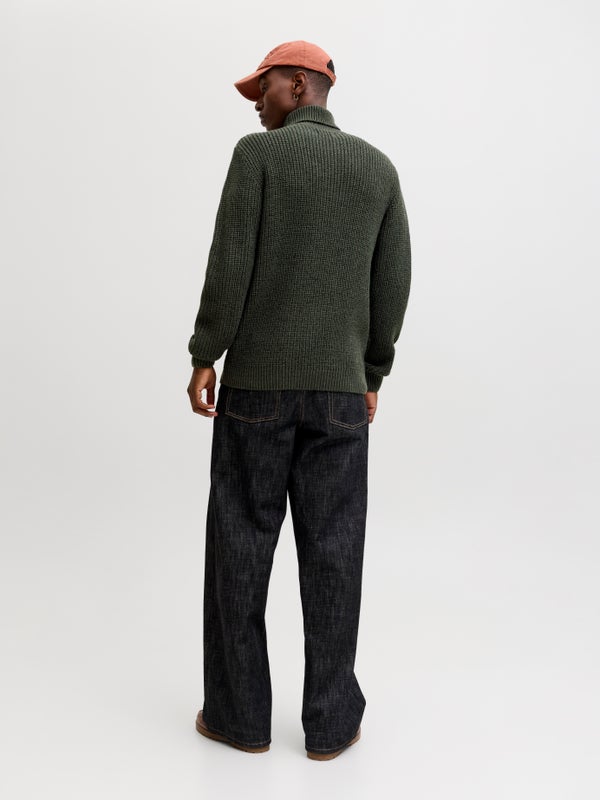 Premium By Jack & Jones Turtleneck Green / Forest River