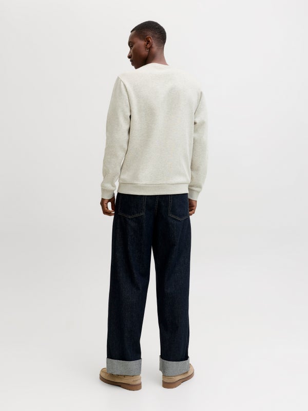 Premium By Jack & Jones X-mas Sweatshirt White / White Melange