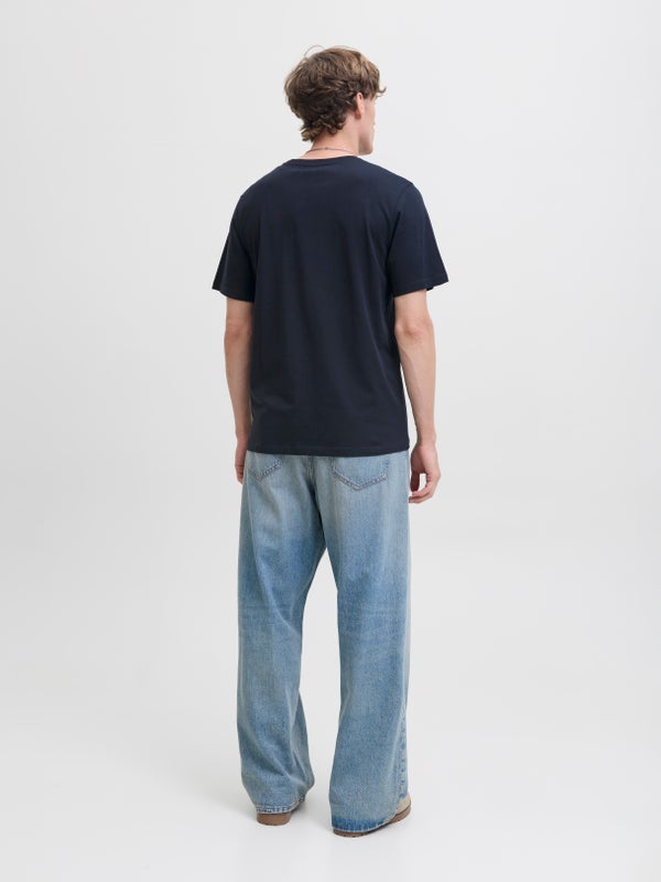 Premium By Jack & Jones X-mas T-shirt Blue / Sky Captain