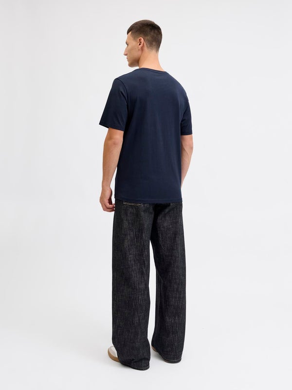 Premium By Jack & Jones X-mas T-shirt Blue / Sky Captain