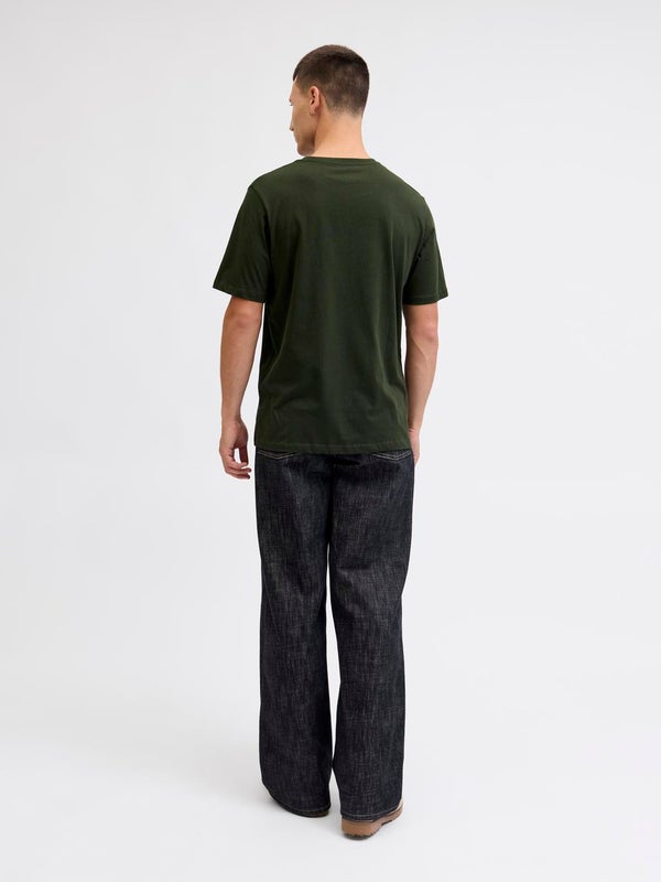 Premium By Jack & Jones X-mas T-shirt Green / Duffel Bag