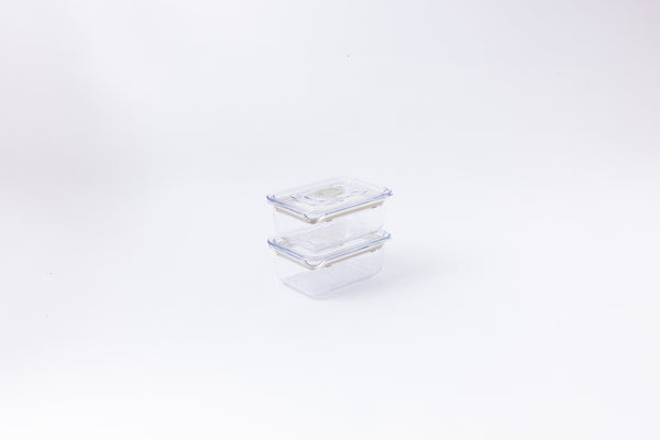 prepara Latchlok Click Oat Container - 1.9 Cups (Set of 2)