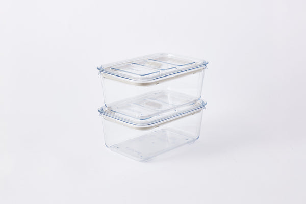 prepara Latchlok Click Oat Container - 6.4 Cups (Set of 2)