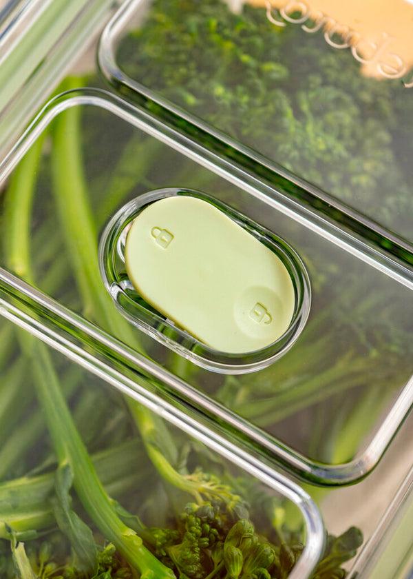 Prepara Latchlok Click Sage Container - 0.9 Cups (Set Of 2)