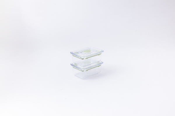 prepara Latchlok Click Sage Container - 1.9 Cups (Set of 2)