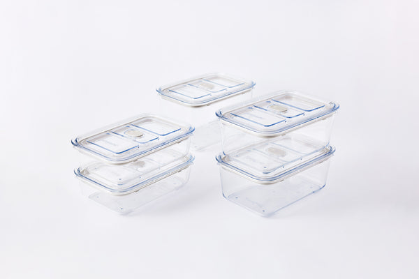 prepara Latchlok Click Oat Container - 10 Piece Set