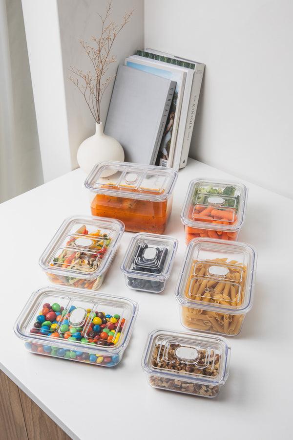 Prepara Latchlok Click Oat Container - 14 Piece Set