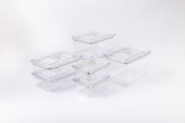 prepara Latchlok Click Oat Container - 14 Piece Set