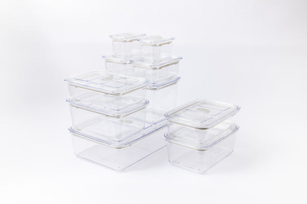 prepara Latchlok Click Oat Container - 20 Piece Set