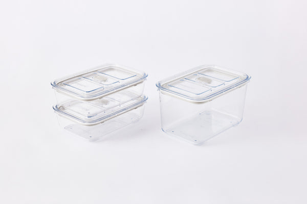 prepara Latchlok Click Oat Container - 6 Piece Set