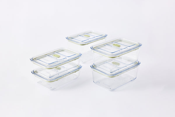 prepara Latchlok Click Sage Container - 10 Piece Set