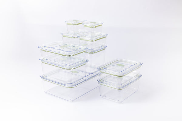 prepara Latchlok Click Sage Container - 20 Piece Set