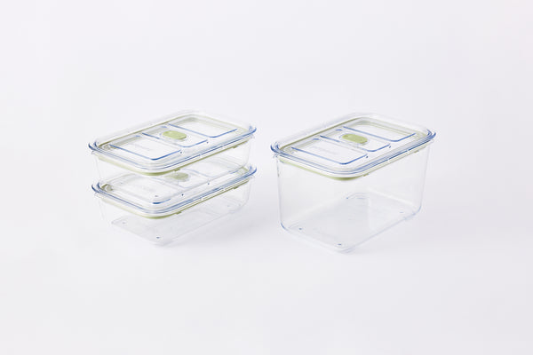 prepara Latchlok Click Sage Container - 6 Piece Set