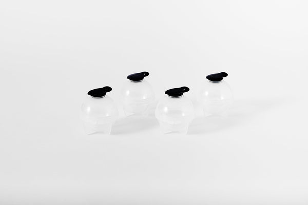 prepara Original Ice Balls Mold Black (4-PK)
