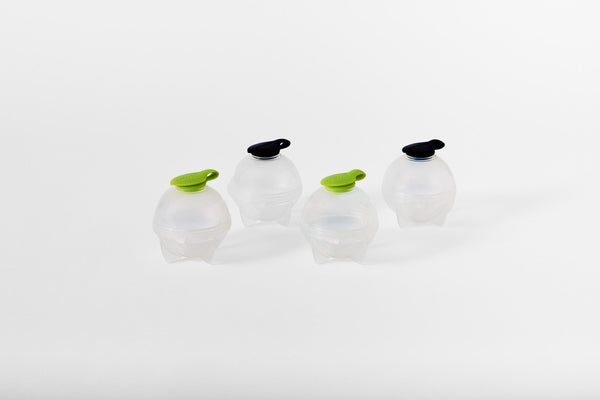 prepara Original Ice Balls Mold Black/Green (4 Pack)