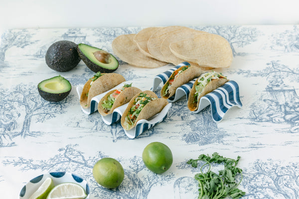 Prepara Taco Holder Multi (Coastal Stripe)