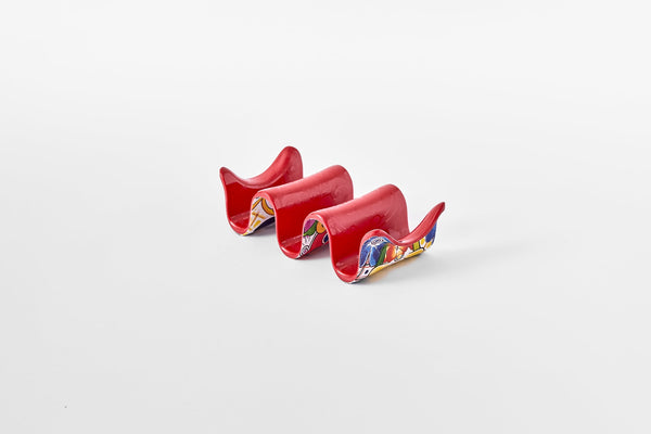 Prepara Taco Holder Multi (Red)