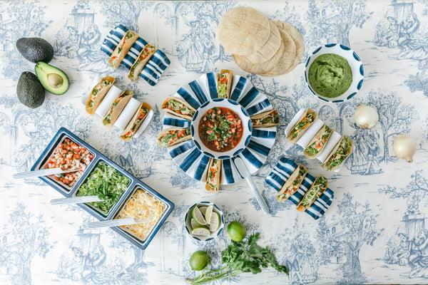 Prepara Taco Prep Bowl (Coastal Stripe)