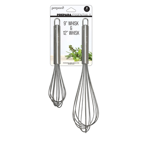 prepara Utensil Set: 7 Wire Whisk (2 Pack)