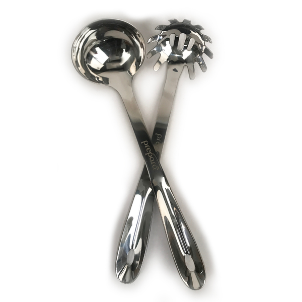 Prepara Utensil Set: Spaghetti Server & Ladle (2 Pack)