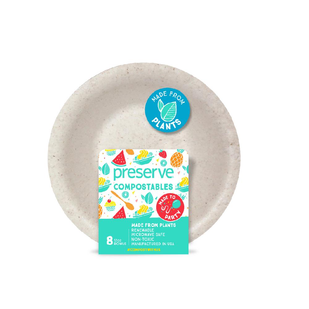 preserve Compostable Bowls | 8 Count
