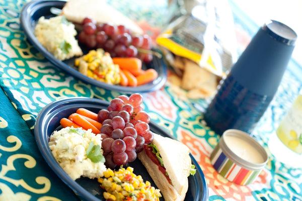 Preserve Large On The Go Plates | 8 Count