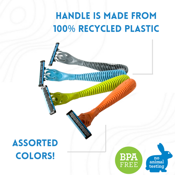 Preserve Shave 3 Razor System | Handle & 2 Blades