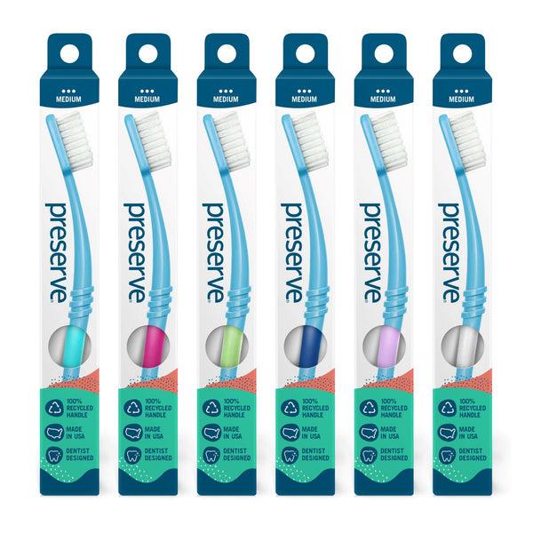 Preserve Toothbrush In Paperboard Package | 6-pack