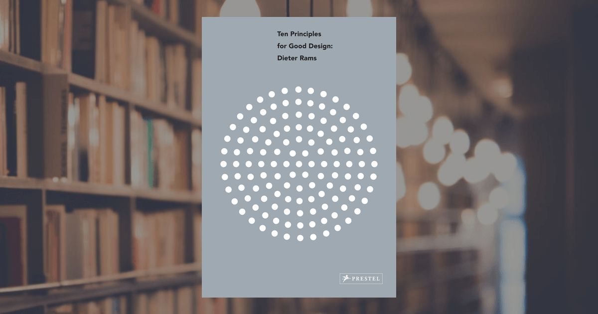 prestel publishing Dieter Rams: Ten Principles for Good Design