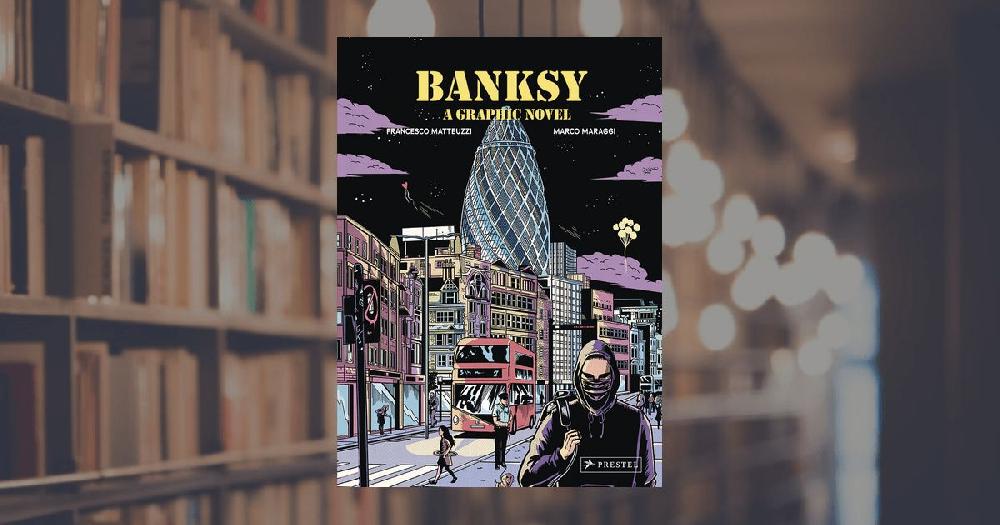 prestel publishing His name is Banksy - A Graphic Novel