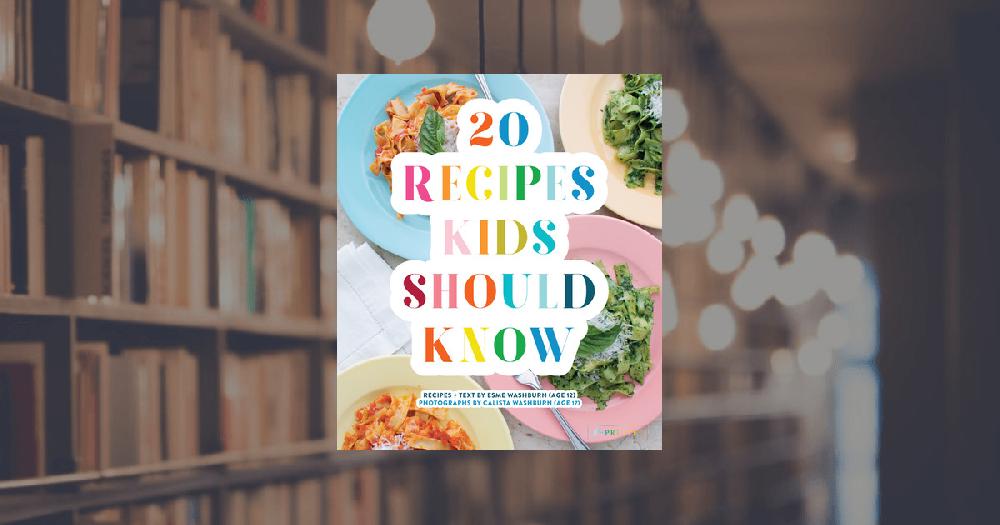 prestel publishing 20 Recipes Kids Should Know