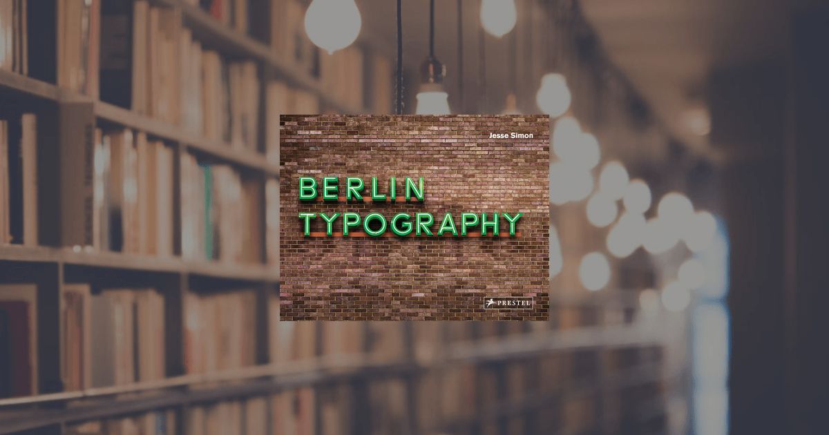 prestel publishing Berlin Typography [dt./engl.]