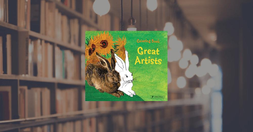 prestel publishing Coloring Book Great Artists