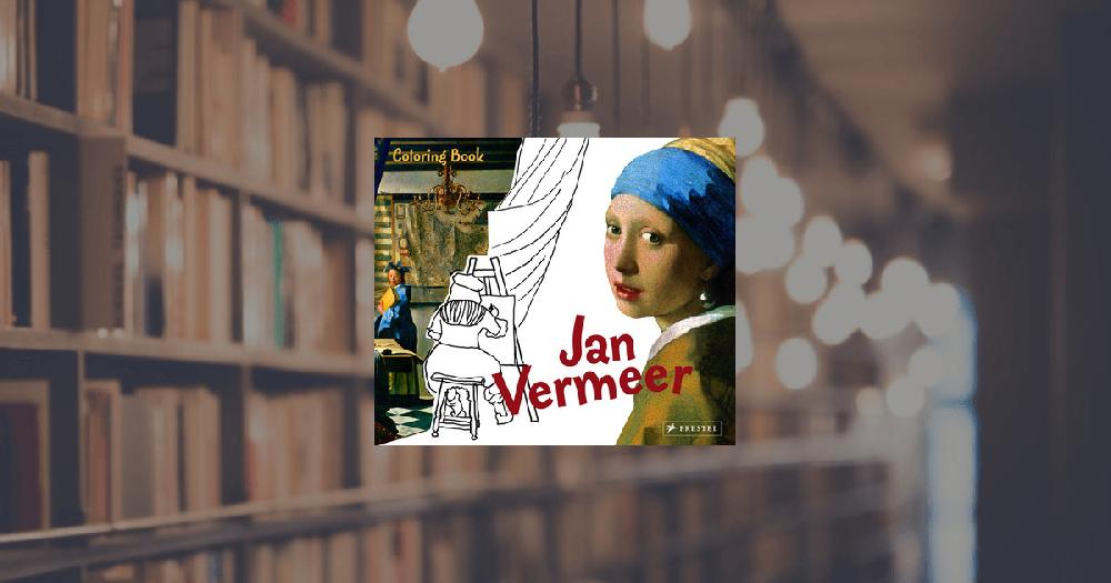 prestel publishing Coloring Book Jan Vermeer