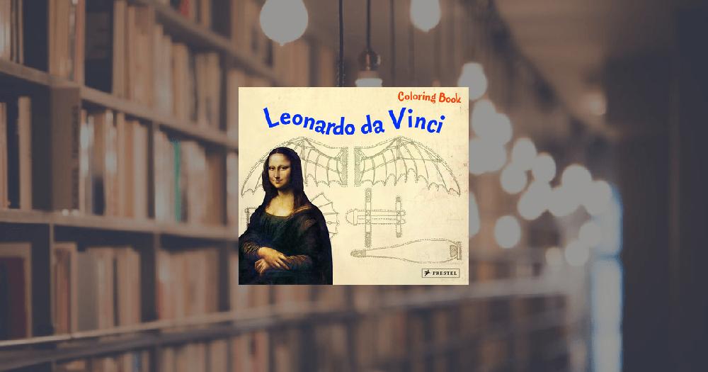 prestel publishing Coloring Book Leonardo da Vinci