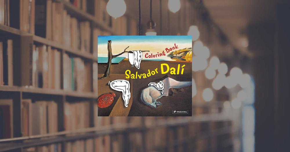prestel publishing Coloring Book Salvador Dalí
