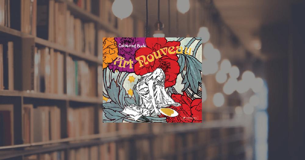 prestel publishing Colouring Book Art Nouveau