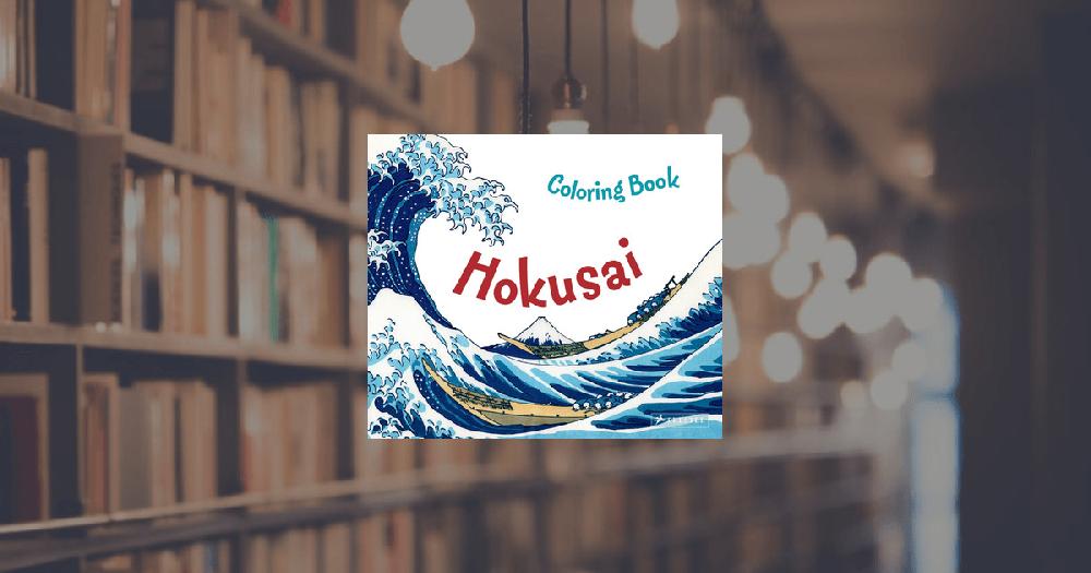 prestel publishing Hokusai Coloring Book